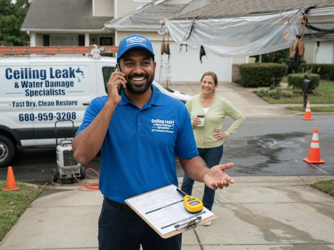 Ceiling Leak Cleanup Quakertown, PA FAQs